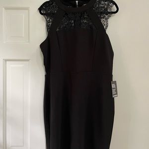 EXPRESS Lace little black dress NWT